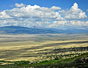 San Luis Valley looking NW